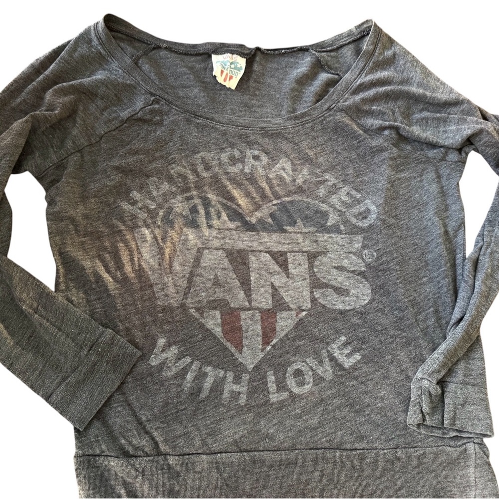 Vans Junk Food vintage  Graphic Long Sleeve Crew
